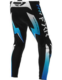 Pantalon cross FXR Clutch Pro Noir-Bleu 2026 Dos