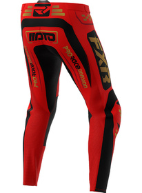 Pantalon cross FXR Clutch Pro Red-Black 2027 Dos