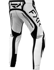 Pantalon cross FXR Helium Blanc-Noir 2025 Dos