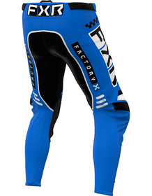 Pantalon cross FXR Podium Gladiator Blue-Black 2024 Dos