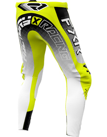 Pantalon cross FXR Podium Gladiator Jaune Fluo-Noir 2026 Dos