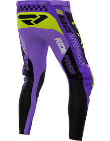 Pantalon cross FXR Podium Gladiator Violet 26.5 Dos