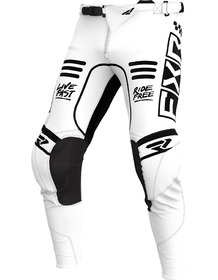 Pantalon cross FXR Podium Gladiator White-Black 2024