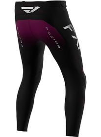 Pantalon cross FXR Podium Relay Black-Plum 2027 Dos
