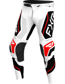 Pantalon cross FXR Podium Relay Blanc-Noir 2026