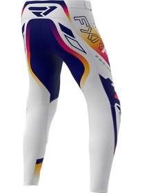 Pantalon cross FXR Podium Swerve White-Navy 2027 Dos