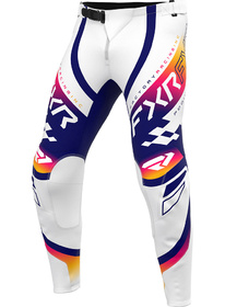 Pantalon cross FXR Podium Swerve White-Navy 2027
