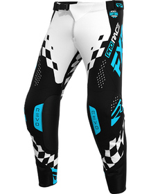 Pantalon cross FXR Revo Daytona Blanc-Bleu 26.5