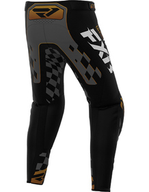 Pantalon cross FXR Revo Daytona Noir-Gold 26.5 Dos