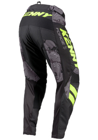 Pantalon cross Kenny Force Camo Neon Yellow 2027 Dos