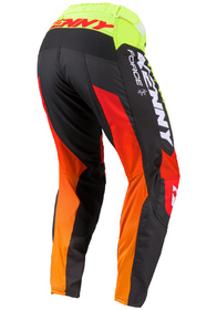 Pantalon cross Kenny Force Race Red Neon Yellow 2027 Dos