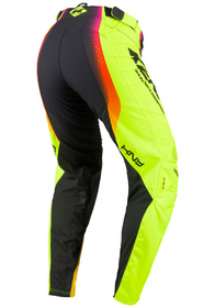 Pantalon cross Kenny Performance Solid Neon Yellow 2027 Dos
