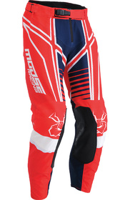 Pantalon cross Moose Racing Agroid Rouge 2024
