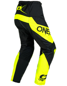 Pantalon cross O'Neal Element Racewear Jaune Fluo 2024 Dos