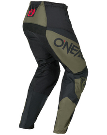 Pantalon cross O'Neal Element Racewear Olive 2026 Dos