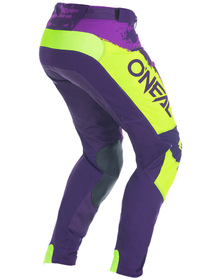 Pantalon cross O'Neal Mayhem Paint Violet 2027 Dos