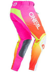 Pantalon cross O'Neal Prodigy Five Six Blanc-Rose Fluo 2026 Dos