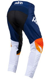 Pantalon cross Pull-In Race Orange Navy Dos