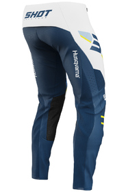Pantalon cross Shot Aerolite Husqvarna Bleu 2027 Dos