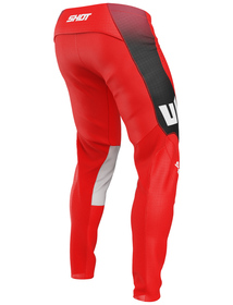 Pantalon cross Shot Contact Ionyx Rouge 2026 Dos