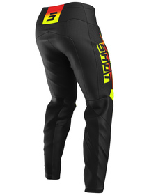 Pantalon cross Shot Devo Block Jaune Fluo 2026 Dos