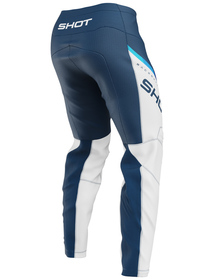 Pantalon cross Shot Devo Daytona Bleu 2026 Dos