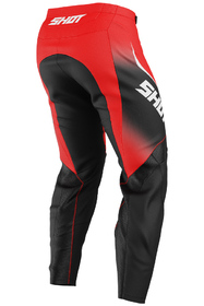 Pantalon cross Shot Draw Clash Rouge 2027 Dos