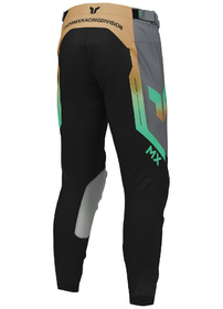 Pantalon cross Thor Launchmode Vented Raptor Charcoal 2026 Dos