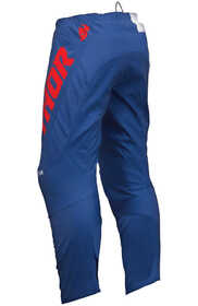 Pantalon cross Thor Sector Checker Navy 2024 Dos