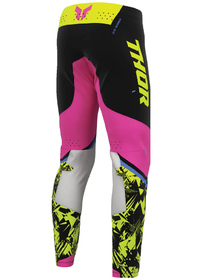 Pantalon cross Thor Sportmode Punk'd Fuchsia 2027 Dos