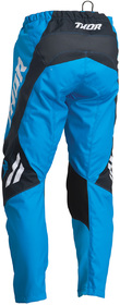 Pantalon Motocross enfant Thor Sector Chev - Bleu Dos