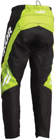 Pantalon Motocross enfant Thor Sector Chev - Vert Dos