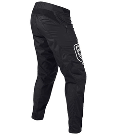 Pantalon VTT Troy Lee Designs Sprint Solid Noir Dos