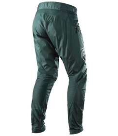 Pantalon VTT Troy Lee Designs Sprint Solid Vert Dos