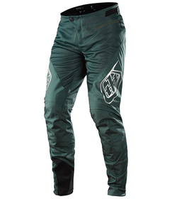Pantalon VTT Troy Lee Designs Sprint Solid Vert