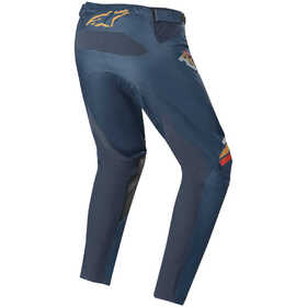 Pantalon cross Alpinestars Racer Braap Navy Dos