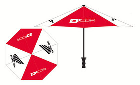 Parapluie D'Cor Visuals Wing Honda Blanc et Rouge