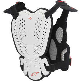 Pare Pierre Alpinestars A-1 Blanc-Rouge 2024 Dos