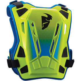 Pare Pierre Enfant Thor Guardian MX Vert Fluo 2024 Dos