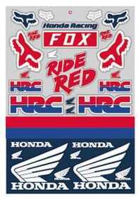 Planche-autocollants-Fox-Honda-Track-Pack-23619-574