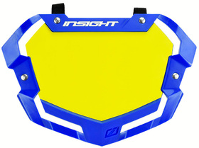 Plaque de bmx race - Insight - Vision 3D Pro - Bleu