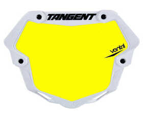 Plaque de BMX Race Tangent Ventril Blanc