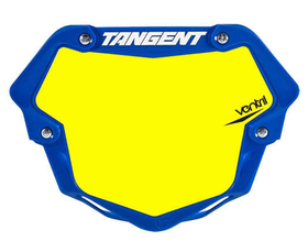 Plaque de BMX Race Tangent Ventril Bleu