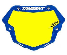 Plaque de BMX Race Tangent Ventril Bleu