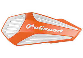 Protège mains Polisport MX Air Orange-Blanc