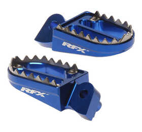 Repose Pieds Moto Cross - RFX - Pro Series 2 Anodisé  Bleu