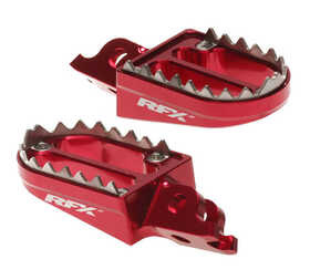 Repose Pieds Moto Cross - RFX - Pro Series 2 Anodisé Rouge