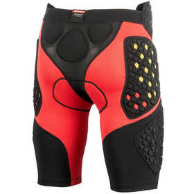 Short de protection Alpinestars Sequence Noir-Rouge Dos