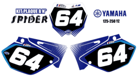 SPIDER-125-250-YZ-2006-2012 BK