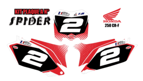 SPIDER-250-450-CRF-10-11-BK